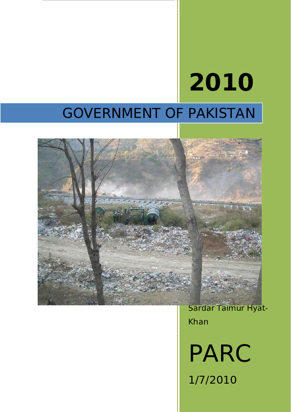 GOVERNMENT OF PAKISTAN