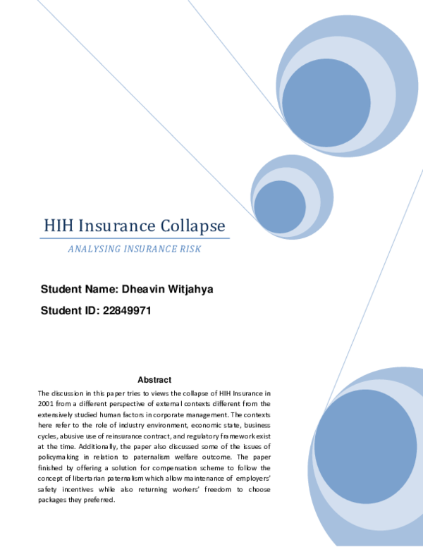 Hih collapse essay 08 image