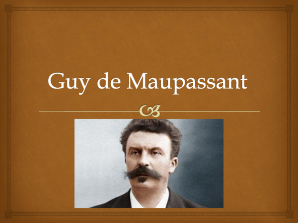 (PDF) Guy de Maupassant