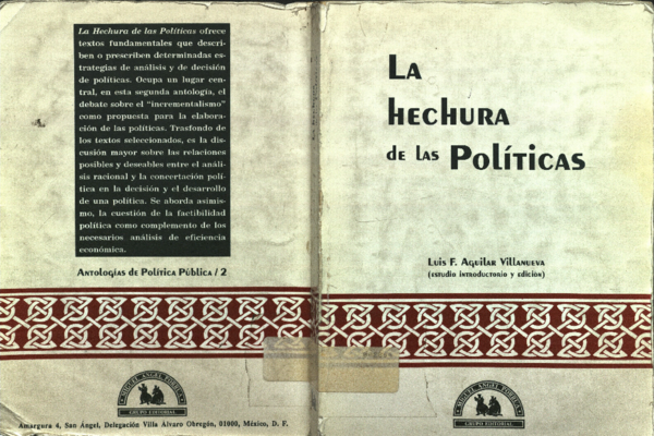 (PDF) AGUILAR VILLANUEVA, Luis Fernando. La hechura de las políticas..pdf