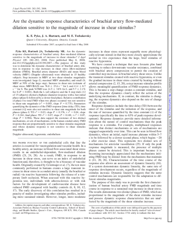 (PDF) Sympathetic Control of the Cerebral Vasculature in Humans