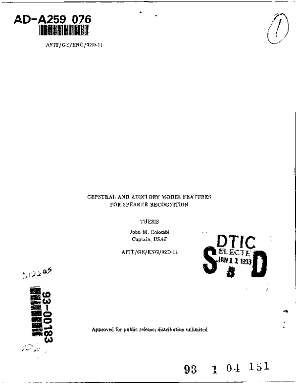 Afit dissertation papers