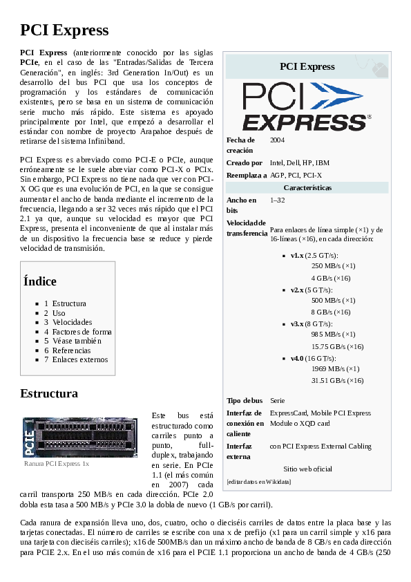 (PDF) PCI Express