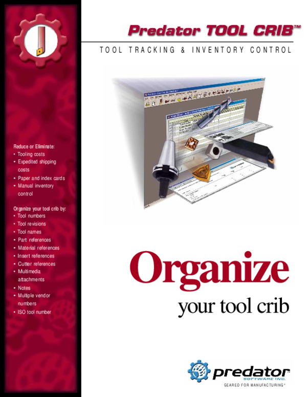 (PDF) Organize your tool crib by Vish K. Academia.edu