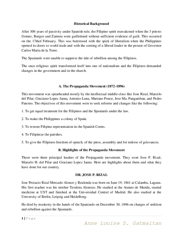 (DOC) Historical Background Anne Louise Gatmaitan Academia.edu
