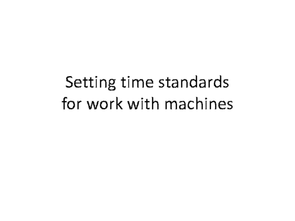 (PPT) SET TIME STANDARD