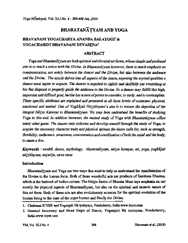 Essay on bharatanatyam in english image