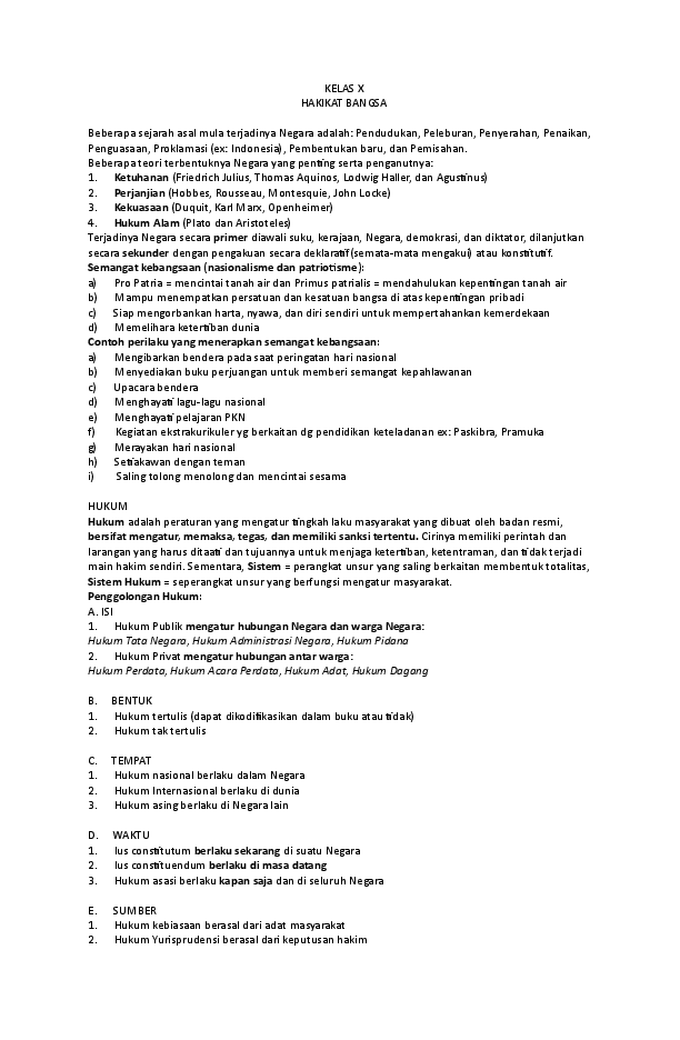 Doc Rangkuman Pkn Anira Arina Academia Edu