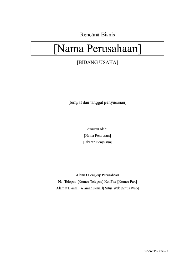 (DOC) Contoh Proposal Rencana Bisnis.doc Salsabila Fahma (DOC) Contoh Proposal Rencana Bisnis.doc Salsabila Fahma