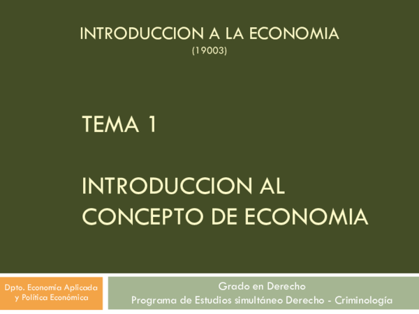 (PDF) INTRODUCCION A LA ECONOMIA