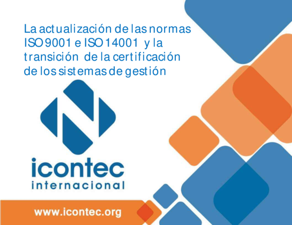 (PDF) La actualización de las normas ISO 9001 e ISO 14001 y la ...