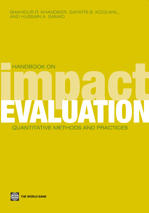 (PDF) Handbook on Impact Evaluation Quantitative Methods and Practices