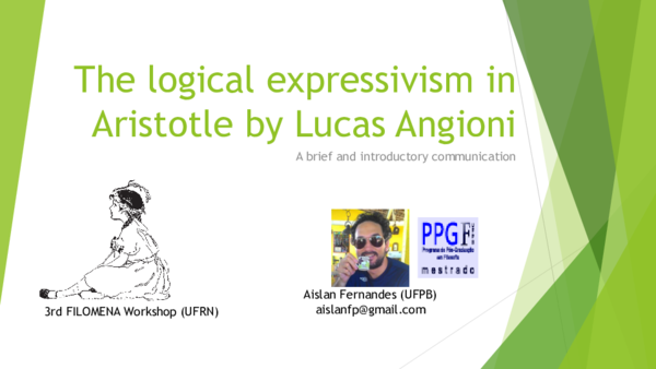 (PDF) The logical expressivism in Aristotle by Lucas Angioni: A brief ...