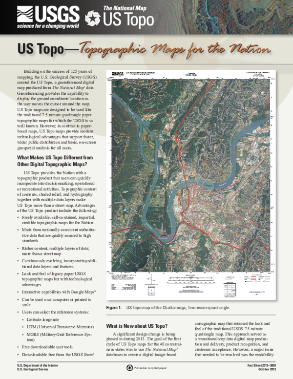 (PDF) US Topo—Topographic Maps for the Nation