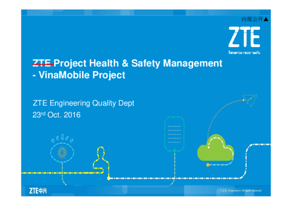 (PDF) ZTE Project Health & Safety Management -VinaMobile Project j