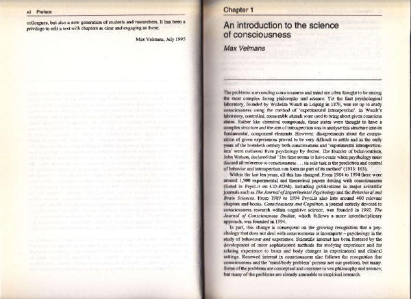 (PDF) An introduction to the science of consciousness