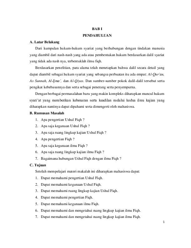Doc Materi Ushul Fiqh Agus Tarmo K Academia Edu