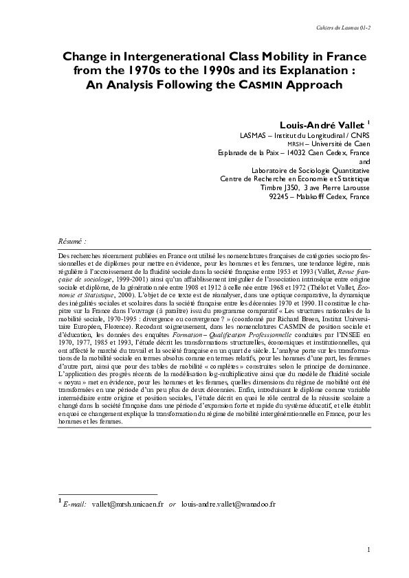 Intergenerational mobility definition picture