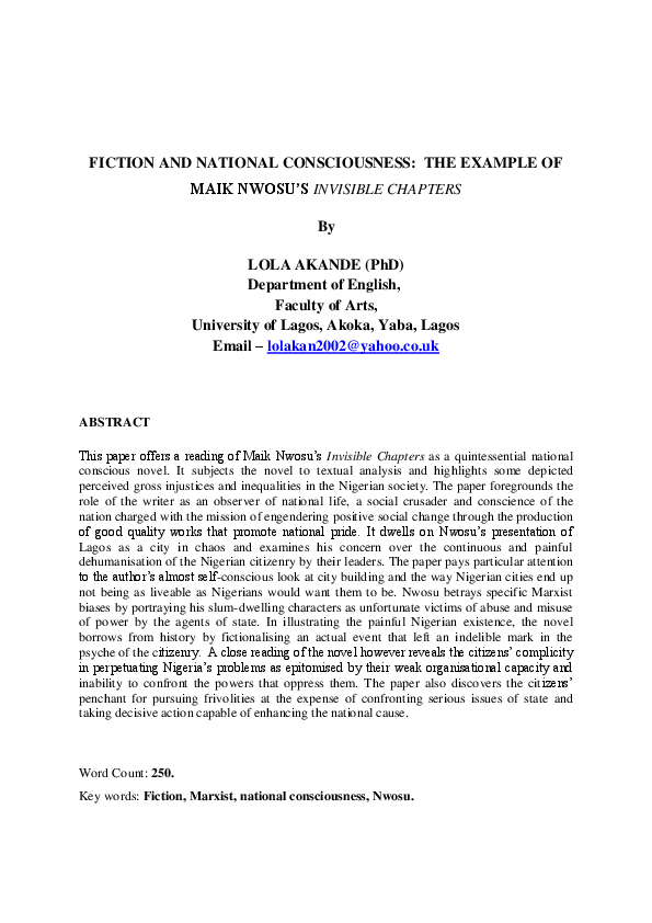 National consciousness and nationalism image