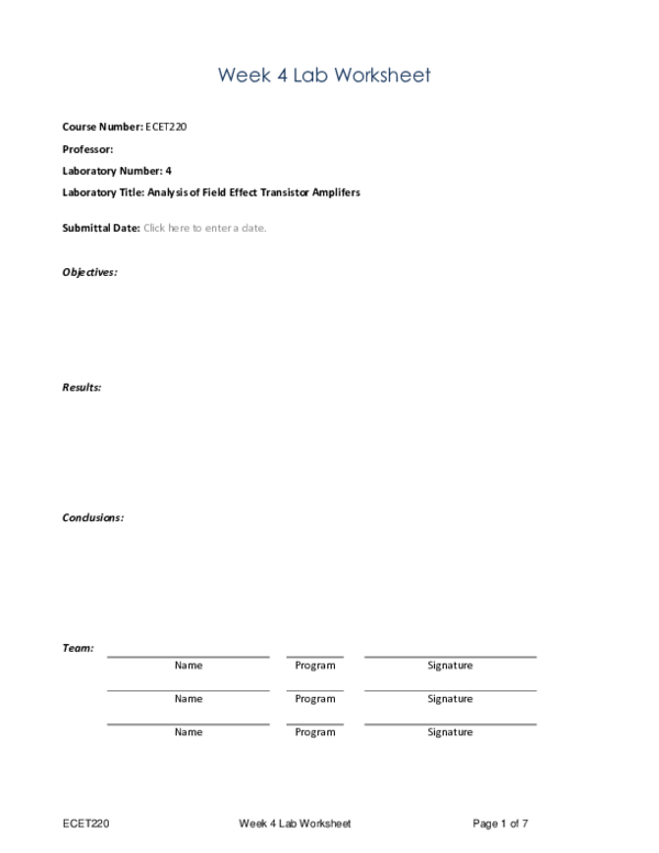 (DOC) Week 4 Lab Worksheet | Patrick Phulistin - Academia.edu