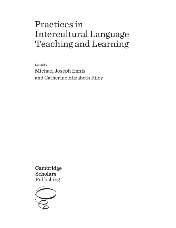 (PDF) Practices in Intercultural Language Teaching and Learning