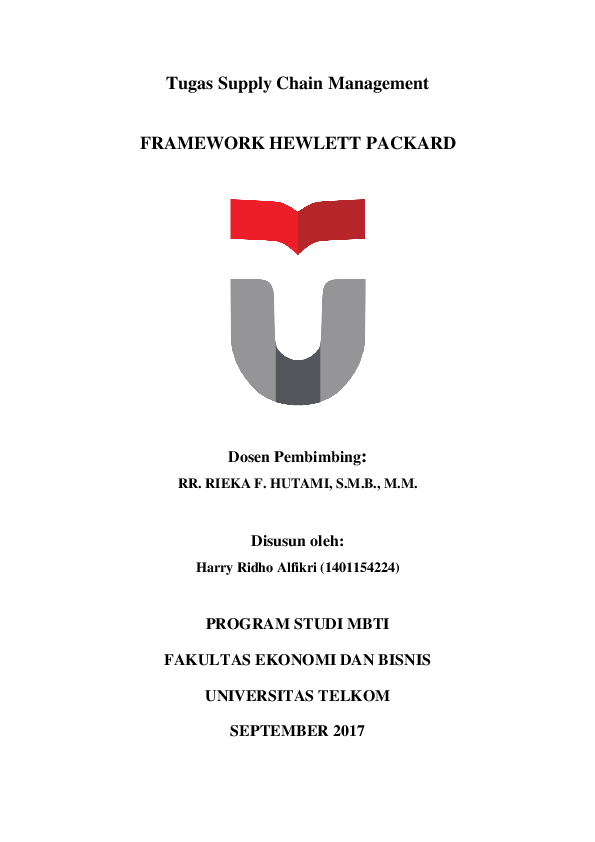 (DOC) FRAMEWORK HEWLETT PACKARD.docx harry ridho Academia.edu