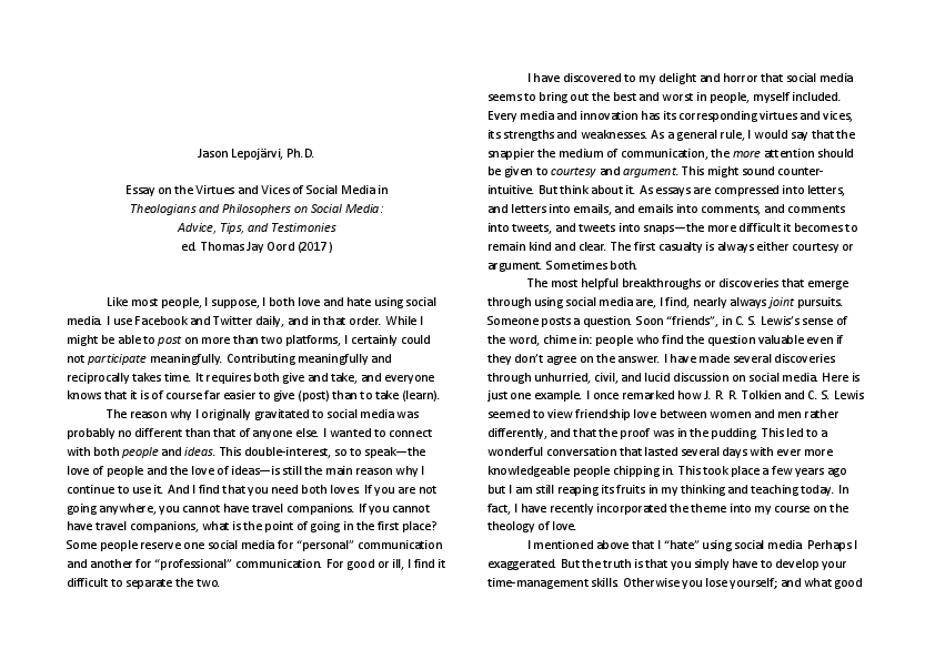 Solutions to social vices picture