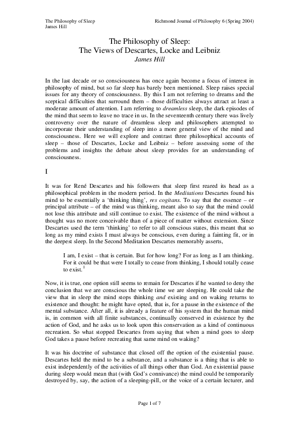 Descartes meditations picture