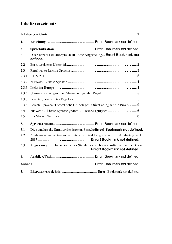 Expose Bachelorarbeit Beispiel Pdf (DOC) Bachelorarbeit Wegener Expose Leichte Sprache