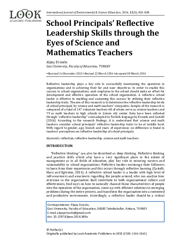 Free reflective essay samples image