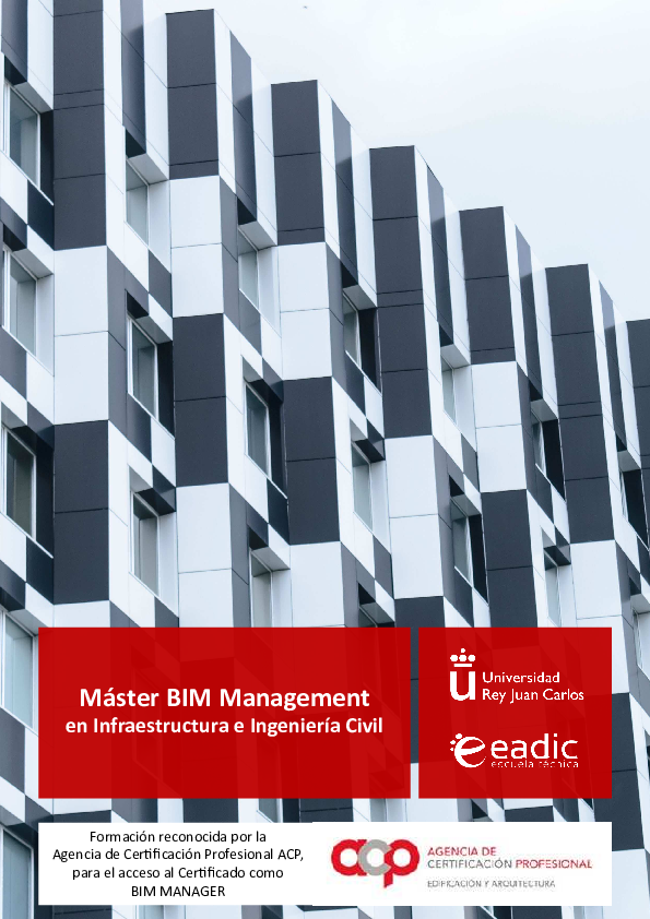 (PDF) Máster BIM Management en Infraestructura e Ingeniería Civil