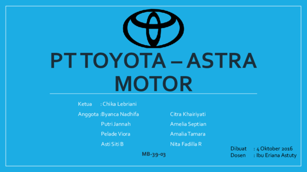 Astra Toyota Motor: Membangun Karir di Raksasa Otomotif Indonesia