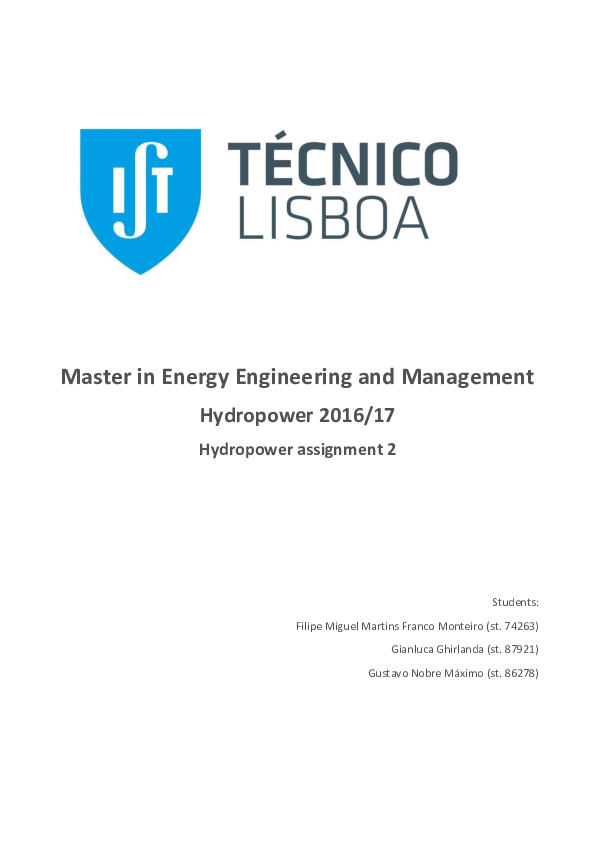 (PDF) Small Hydro Power Plant scheme Gianluca Ghirlanda Academia.edu