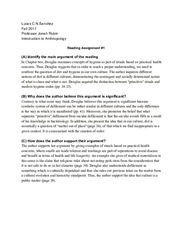 (PDF) Reading Assignment 1