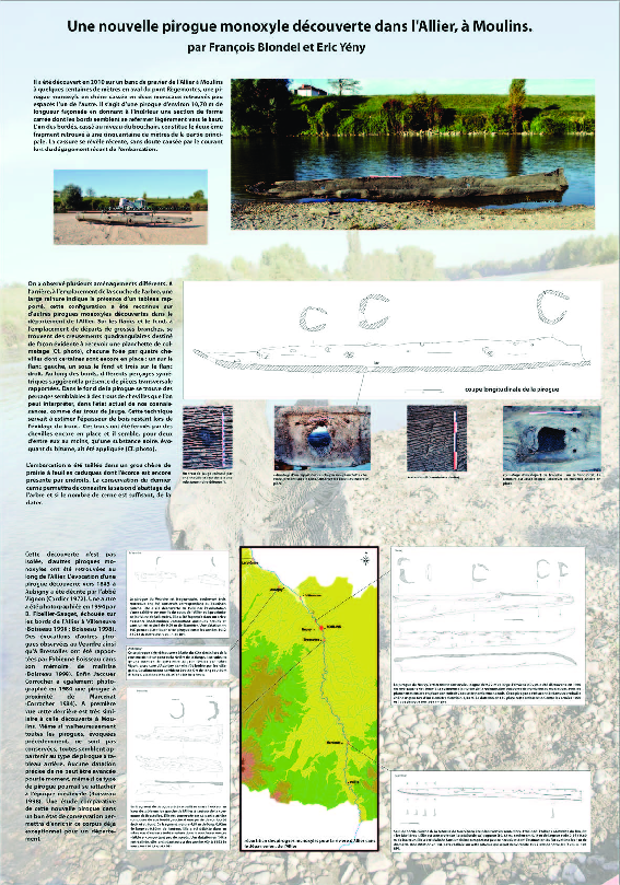 (PDF) Une nouvelle pirogue monoxyle découverte dans l'Allier, à Moulins
