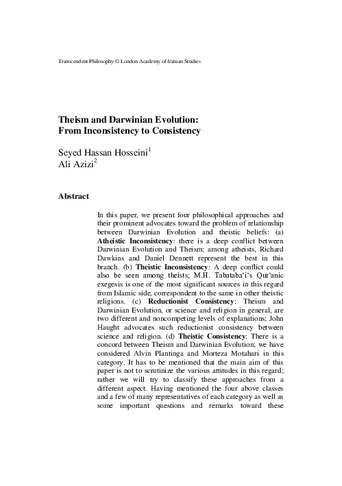 Evolution vs creationism essay picture