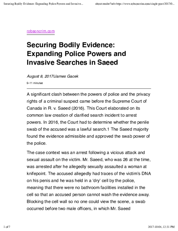pdf-securing-bodily-evidence-expanding-police-powers-and-invasive