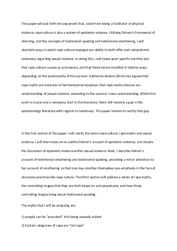 Fbi rape statistics picture