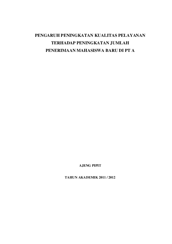 Doc Contoh Proposal Penelitian Sss Sangat Sederhana Sekali Ajeng Pipit Fitriani Academia Edu