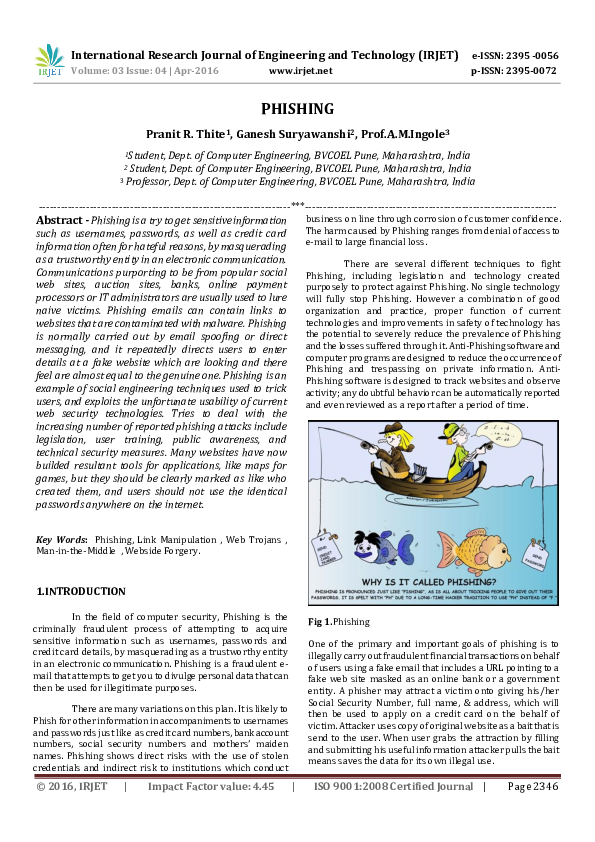 The definition of phishing picture