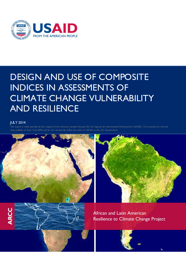 (PDF) DESIGN AND USE OF COMPOSITE INDICES IN ASSESSMENTS OF CLIMATE ...