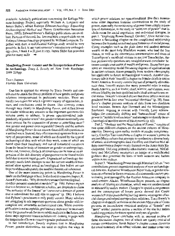 Gender in archaeology image