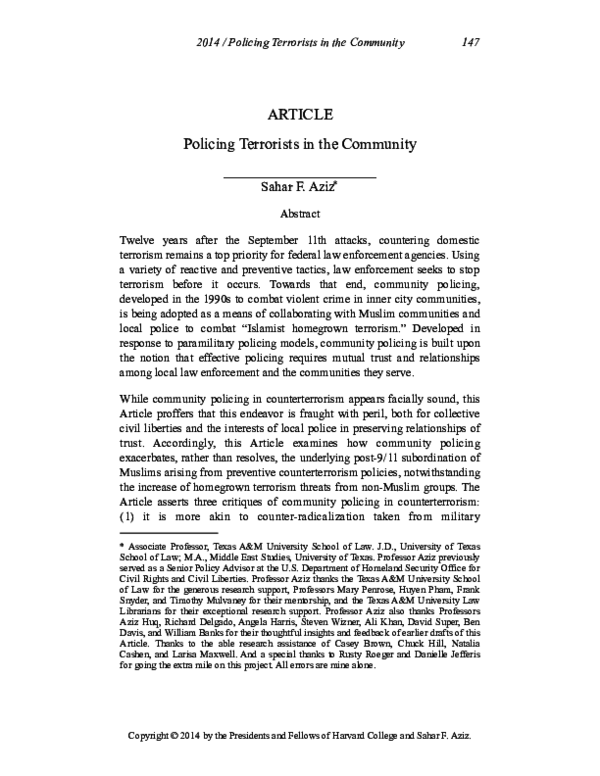 Reactive policing essay image