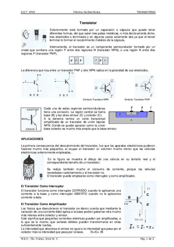(PDF) Transistor