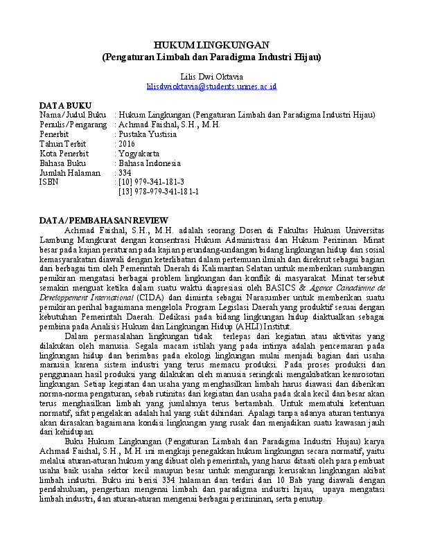 Istilah Yang Dikenal Upaya Pengelolaan Lingkungan Disebut - Sebutkan Itu