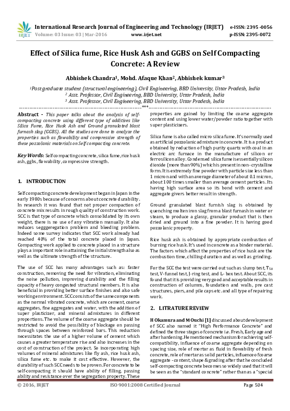 Silica fume research paper picture