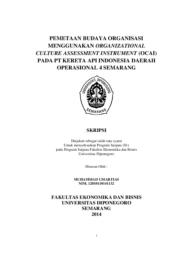 Makalah teori budaya organisasi image