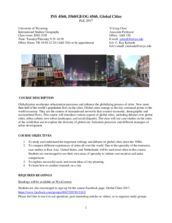 PDF) INS 4560, 5560/GEOG 4560, Global Cities | Yi-Ling Chen 陳怡伶 -  Academia.edu