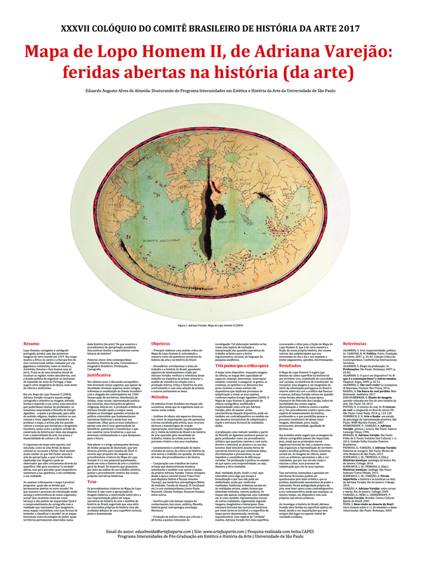 (PDF) Mapa de Lopo Homem II, de Adriana Varejão: feridas abertas na ...