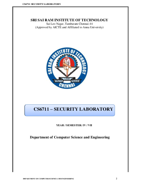 (DOC) CS6711SecurityLabManual.docx Ashok Paranjothi Academia.edu